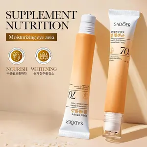 Roll on Eve Cream with 70% Rice Essence Extractfor Elasticity Wrinkles Puffiness Fine Lines Moisturize Tighten Tender Triple Roll & Glow Massage Head ldea for Daily Skincare（20ml）