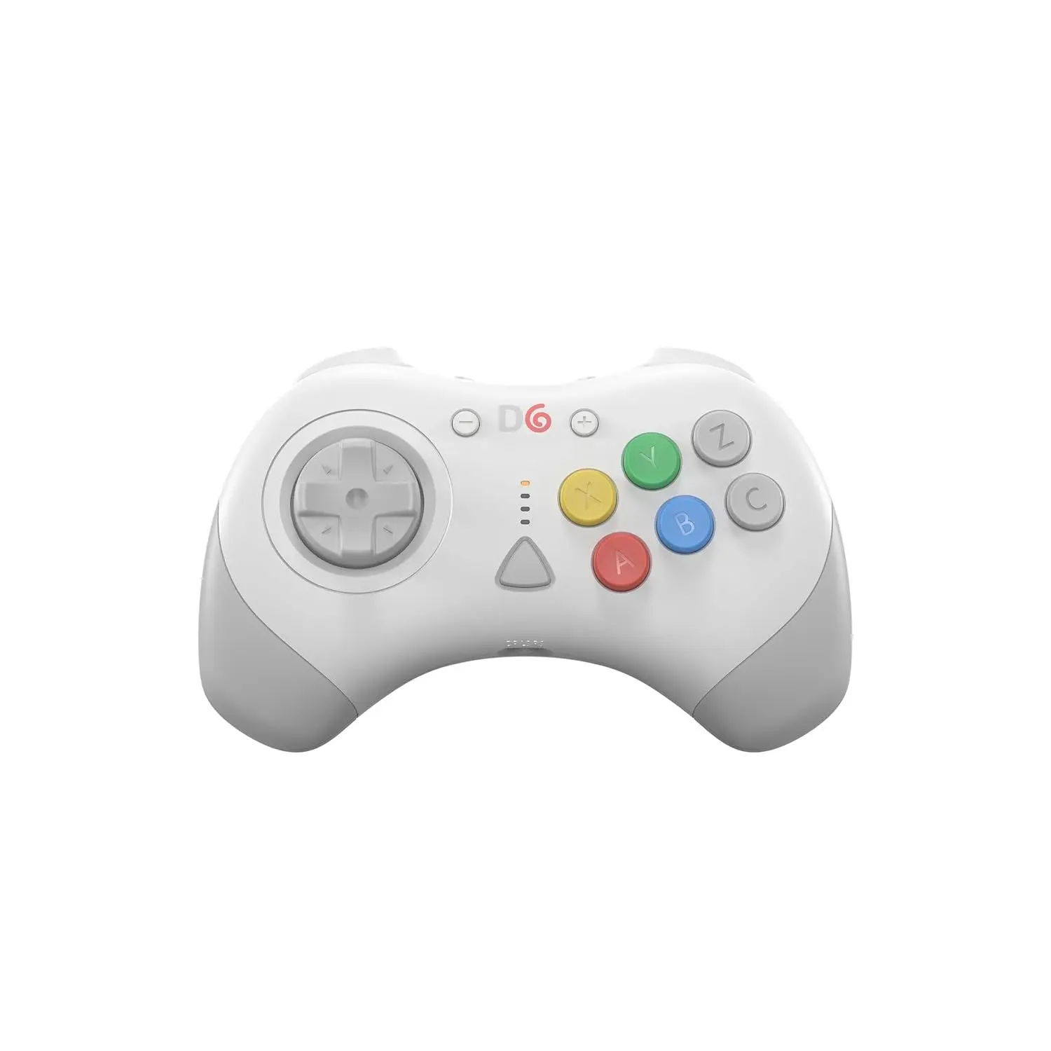 Retro Fighters D6 Dreamcast Wireless Controller for Switch/PC/Dreamcast, White