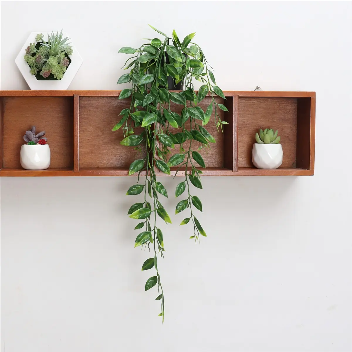 St. Patrick's Day Artificial Decorative Plant Pot, 1 Count Simulated Plant Vine, Hanging Plant Artificial Plants For Home Garden Yard Decor