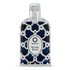 Orientica Luxury Royal Bleu Eau De Parfum 2.7oz/80ml – Mens Cologne with Notes of Vanilla, Cardamom, Apple, Jasmine – Woody Arabic Perfume for Men & Women - Perfumes Arabes Para Hombres y Mujer