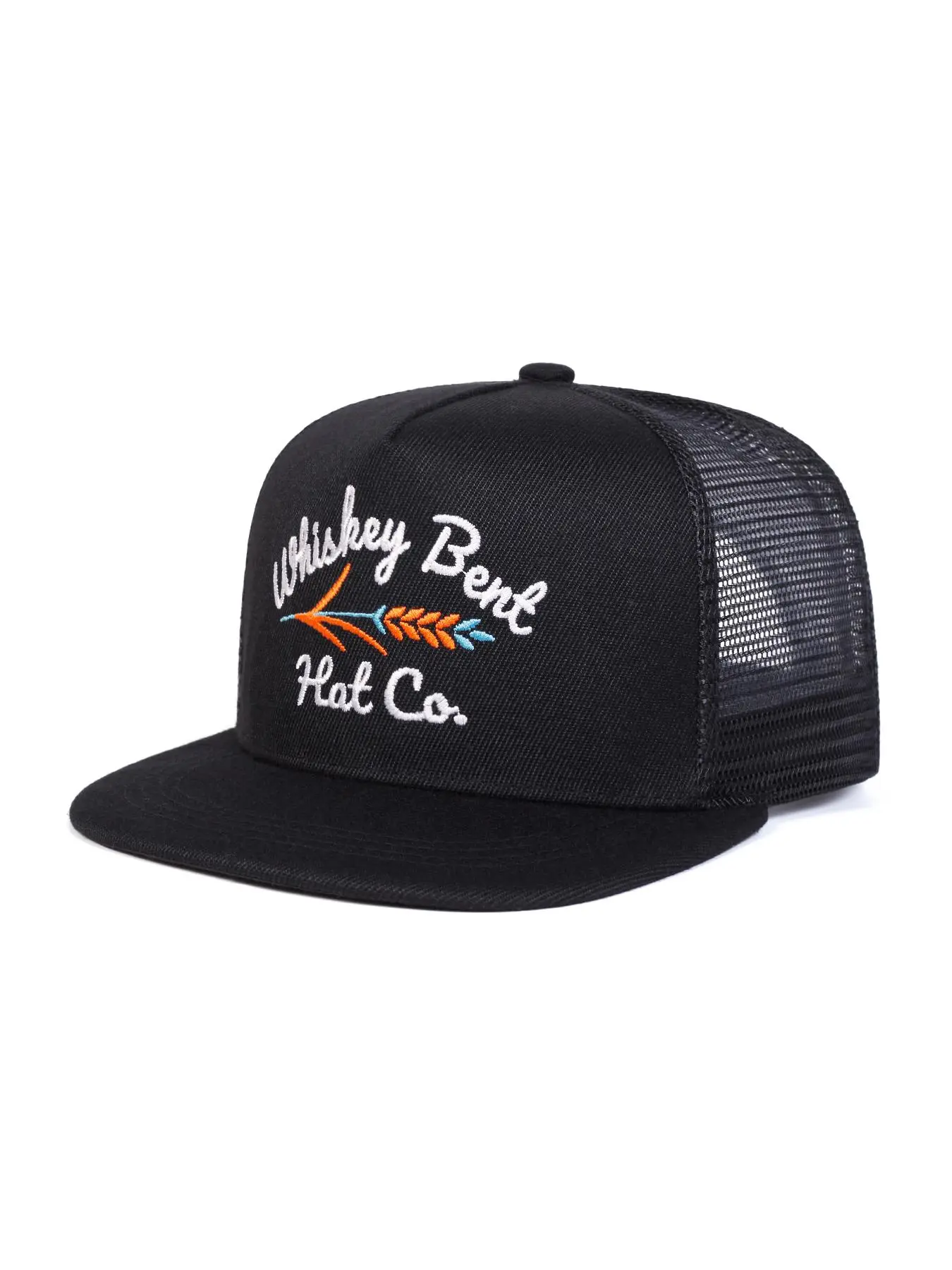 Unisex Whiskey Bent Mesh Baseball Cap, Dad Classic Trucker Hat, Adjustable Sun Protection Hat, Casual Woven Cap for Travel Beach Vacation, Adjustable Snapback Cap, Snapback Style, Dad Hats