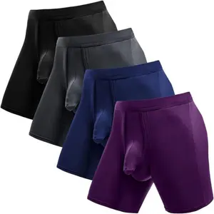 Men's Underwear Panties Trans Long Legs Modern Labelless Introduction Single Bag Loose