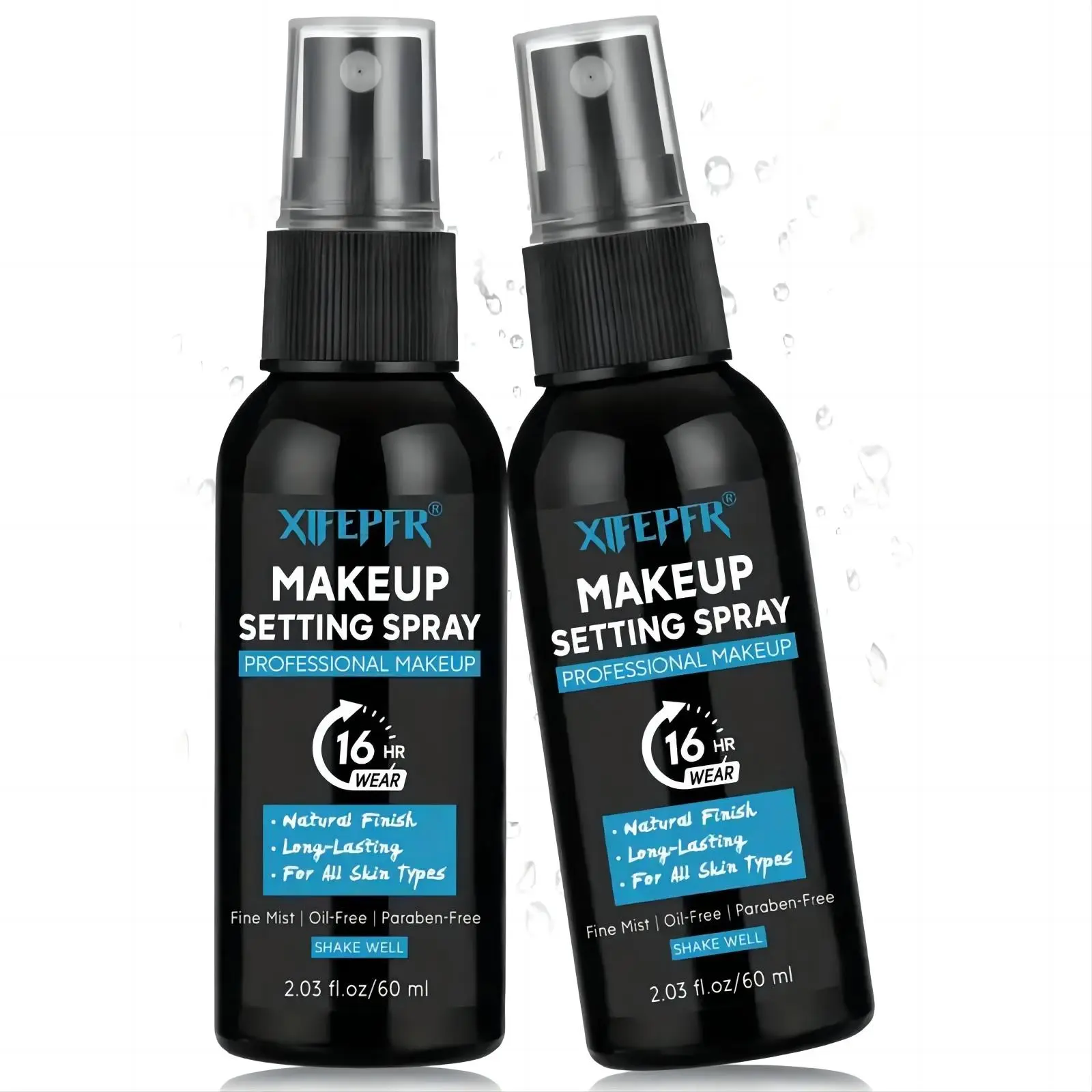 Makeup Setting Spray, Texture Setting Spray, Makeup Finishing Spray, Makeup Finishing Mist, 2pcs Long Lasting Matte Makeup Fixer Spray, Oil Control Makeup Fixing Spray, Suitable for All Skins, Flawless Setting Spray, Sealing Cosmetic Mist