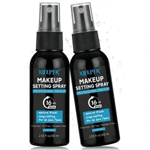 Makeup Setting Spray, Texture Setting Spray, Makeup Finishing Spray, 2pcs Long Lasting Matte Makeup Fixer Spray, Oil Control Makeup Fixing Spray, Suitable for All Skins, Flawless Setting Spray