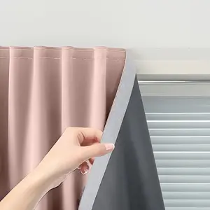 1pc Blackout Curtain, Self-Adhesive Drapes, Easy Installation, No Rod Needed, Perfect for Bedroom & Kitchen Windows, Temporary Use, Blackout Window Cover, Blackout Cloth