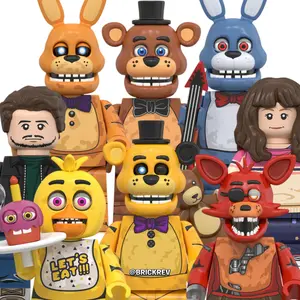 Five Nights Style Horror Building Block Figures – Fan Inspired Collectible Characters