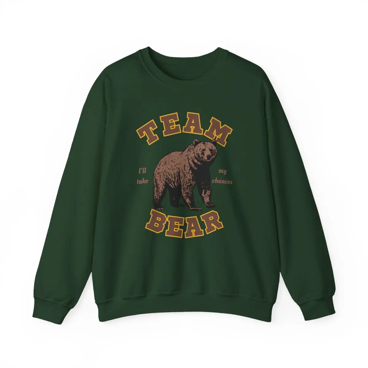 Menswear Original Ribbed Fabric Crewneck Sweatshirt, Unisex Heavy Blend™ Tops, Cotton