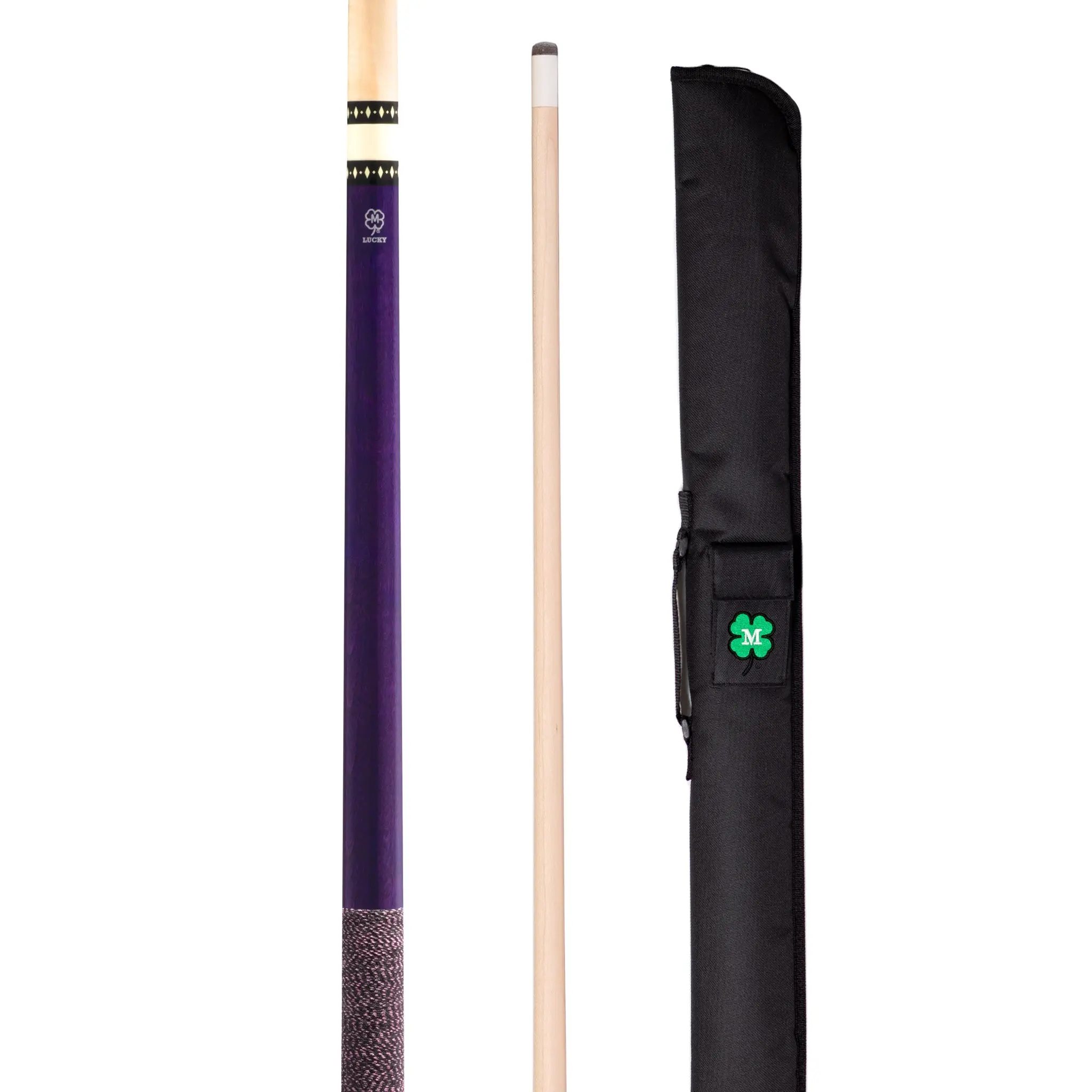 McDermott Lucky L71 Pool Cue FREE Soft Case w/Embroidered Clover Logo