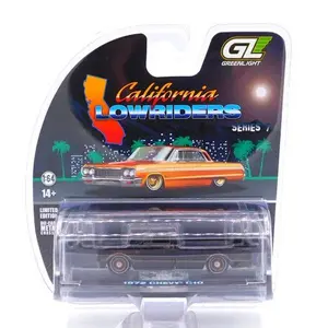 Greenlight 1972 Chevy C10 Lowrider - Black & Bronze Diecast Model Car