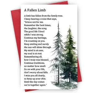 Minimalist Sympathy Card with Envelope, 1/3/5 Counts Letter Pattern Bereavement Condolence Card, Grief Cards, Thinking Of You Card for Sorry for Loss