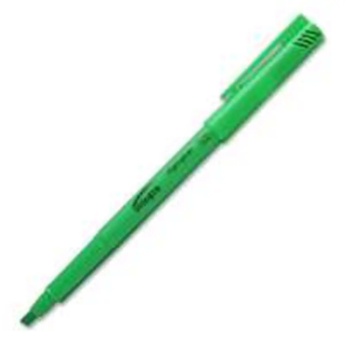 DDI 967816 Integra Fluorescent Green Chisel Tip Highlighters - 12-Count Pen Style, Quick-Drying Ink, 0.21 lbs., 3 l x 1 w x 6 d in, Case of 96