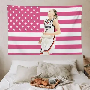 Paige Art Bueckers wall tapestry poster for college dorm cave bedroom living room office party decor gift