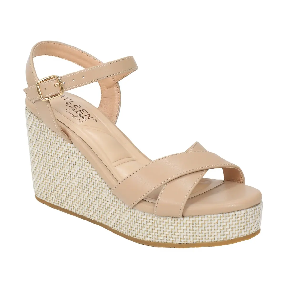 Irving - Women's Wedge Sandals with Adjustable Strap and Textured Sole for Comfortable Wear