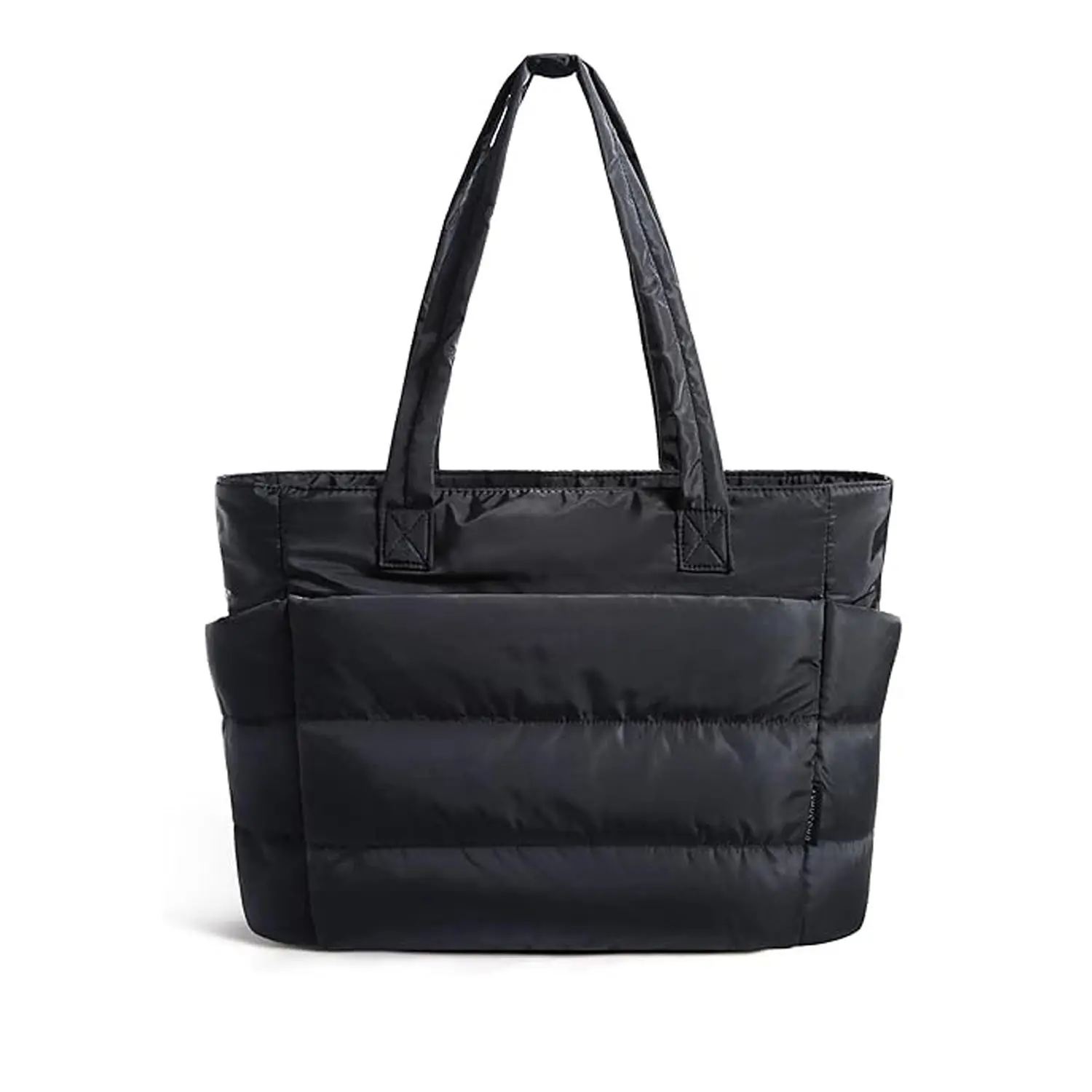 ins simple tote bag, large-capacity commuting handbag, lightweight nylon single-shoulder bag, Soft Commuter Tote