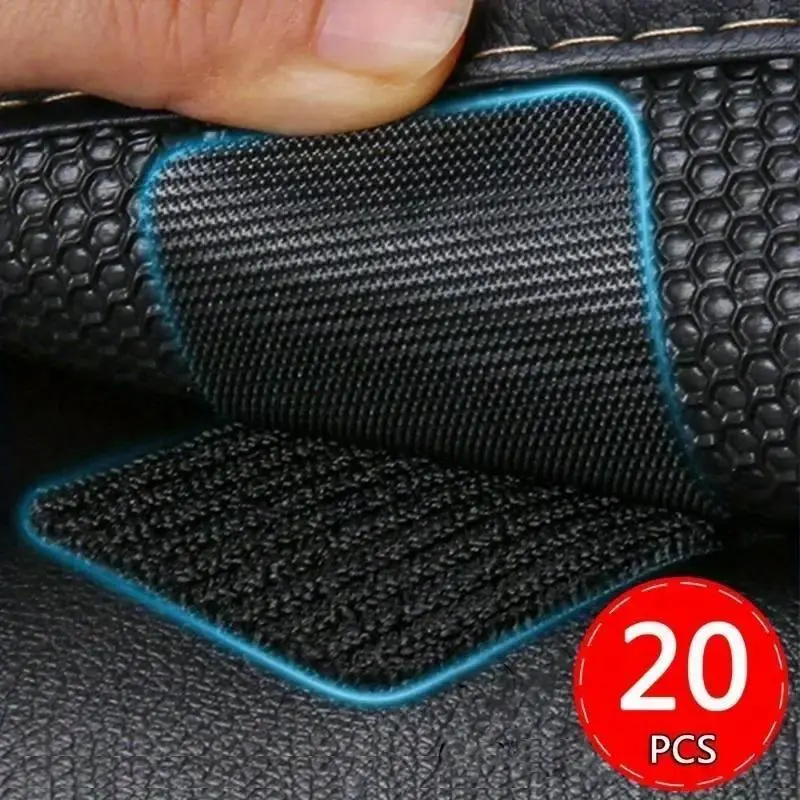 Carpet Mat Fixing Stickers Universal Self adhesive Fastener Car Floor Mat Clips Carpet Tape