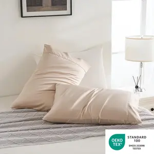 Clearance Cooling Satin Pillowcase Set of 2 King Size (20×36") – Ultra Soft Silky Pillow Covers for Hair & Skin, Frizz-Free Beauty Sleep, Smooth Luxury Bedding, Machine Washable, Bedroom Self-Care Essentials，Father's Day Gift