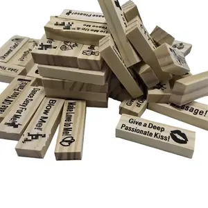 Block tower game for dating,Stacking-tower game for couple,Gift for Friend,Best Game for Party