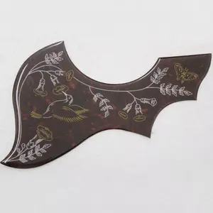 Durable Guitar Pickguard One Pc 2mm thickness 41 " Hummingbird Flower Folk Acoustic Guitar Pickguard BATKING guitar  accessories