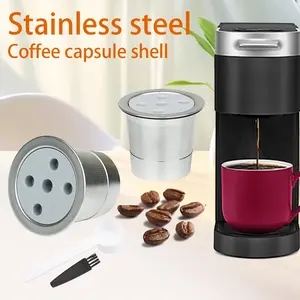 Reusable K-Cup for Keurig K-Supreme Plus Coffee Maker, Universal Five-Hole Reusable K-Eurig Filter, Durable & Eco-Friendly