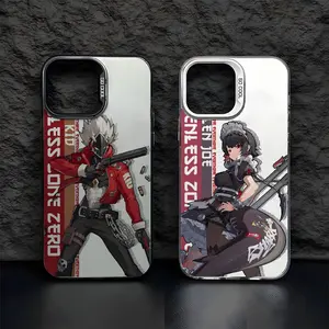 Z-Zenless Z-Zone Z-Zero G-Game Phone Case For iPhone 17 Air 16 15 14 13 12 11 Pro Max Plus Samsung S26 S25 S24 S23 S22 Plus Ultra Multicolor Matte Laser Aurora Funda
