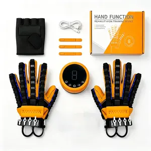 Stroke Glove Hand Rehabilitation Nursing Glove for Hemiplegic Finger & Hand Training with Impulse Massage Healthcare Tool for Grip & Flexion Exercises