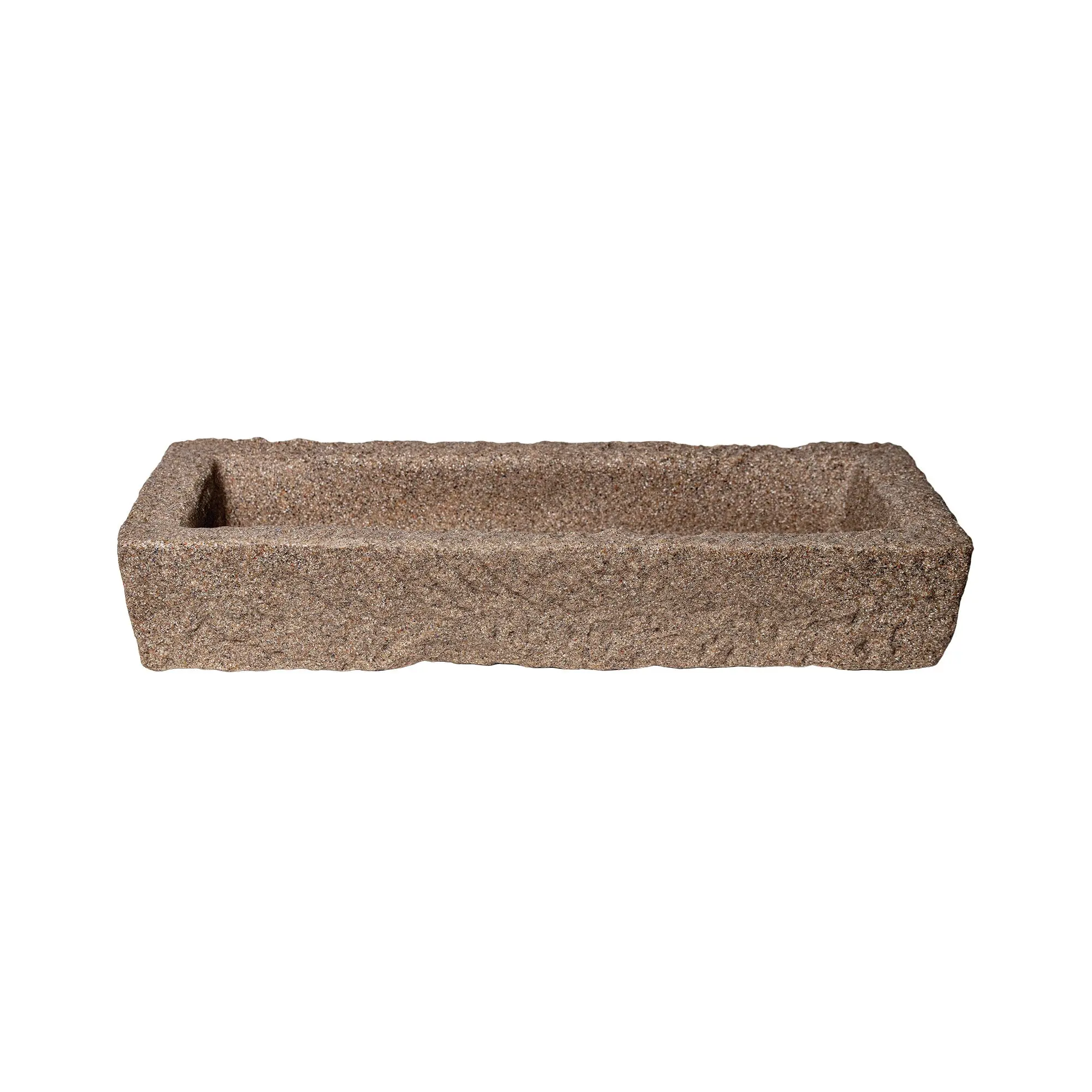 Large SandStone Trough Planter
