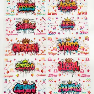 Y Box * -DTF Iron On Heat Transfer Vinyl Cup Wrap Bundle DIY