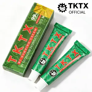 TKTX Tattoo Numbing Cream 2 Pack| Limited Edition 99% Very Strong | Tattoos | Laser Removal | Waxing | Eyebrow Threading | Cosmetic Cream 10g.