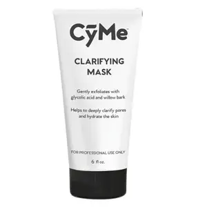 Cyme Glow Clarifying Mask - 6 Fl Oz - Willow, Aloe Vera, Glycolic Acid - Pore Control and Moisturizing Properties - Rejuvenating  care repair skin skincare beauty cream