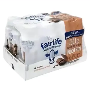 Nutrition Plan High Protein Chocolate 30g Shake, Gelatin Free, 11.5fl.oz, 12 Pack