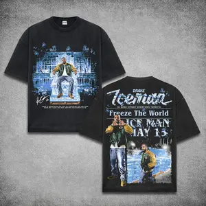 New Album May 15 Ice Man Drake T-Shirt Cotton Acid Washed, Frozen Iceman Graphic Tee, Drake Rapper Concert Merch Shirt, Hip Hop Streetwear Oversized Vintage Unisex Gift For Drizzy Fans