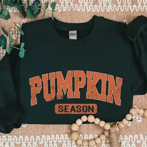 Pumpkin Season Sweatshirt - Thanksgiving Gift Fall Gifts - Autumn Sweatshirt - Cute Fall Sweatshirt - Halloween Sweaters for Women