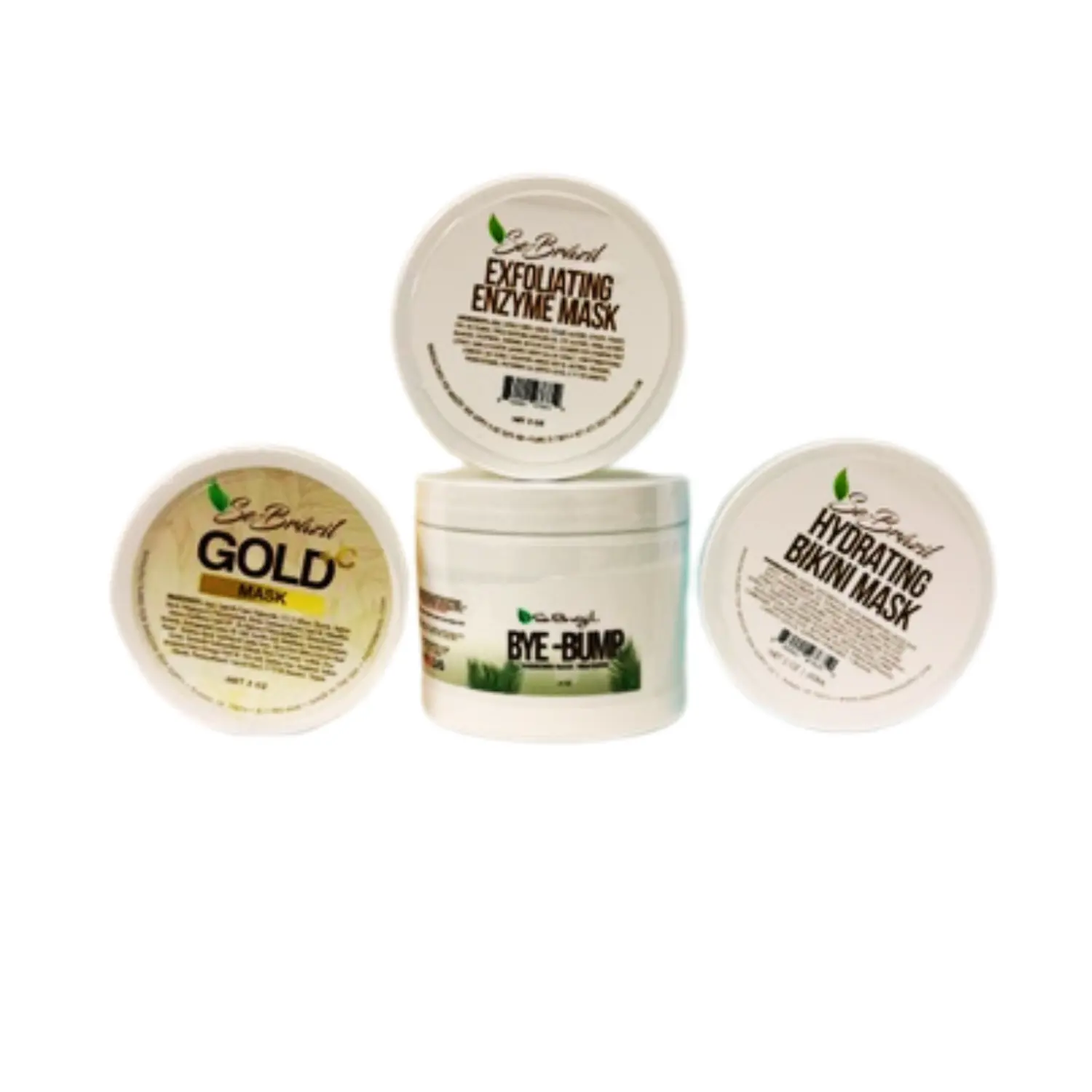 Se-Brazil PRO Mask Bundle Ingrown Mask + Enzyme Mask+ Gold Mask + Hydrating Mask BUNDLE