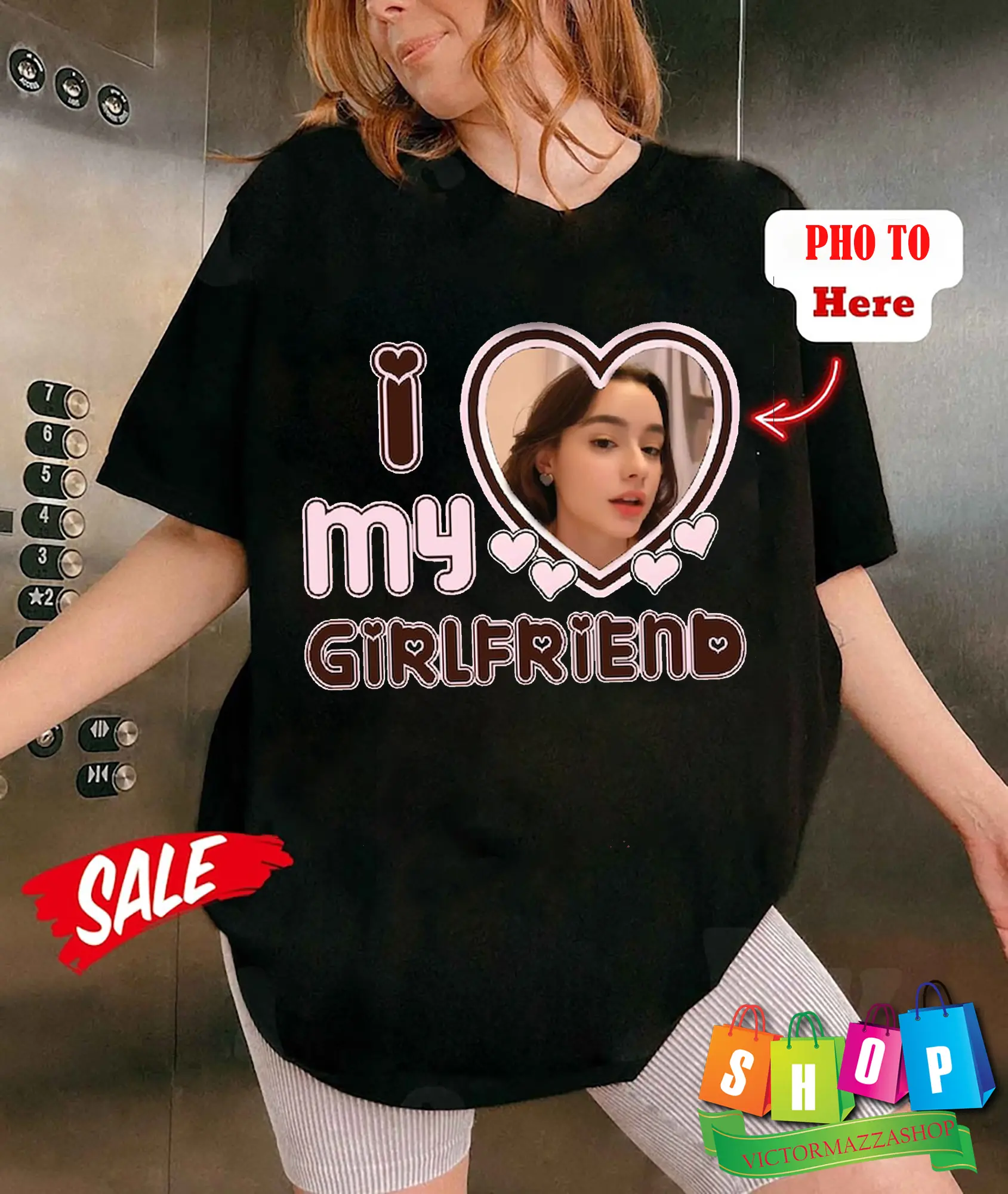 I Love My Girlfriend Shirt Custom, I Love My Boyfriend, I Heart My Girlfriend Shirt, HL10