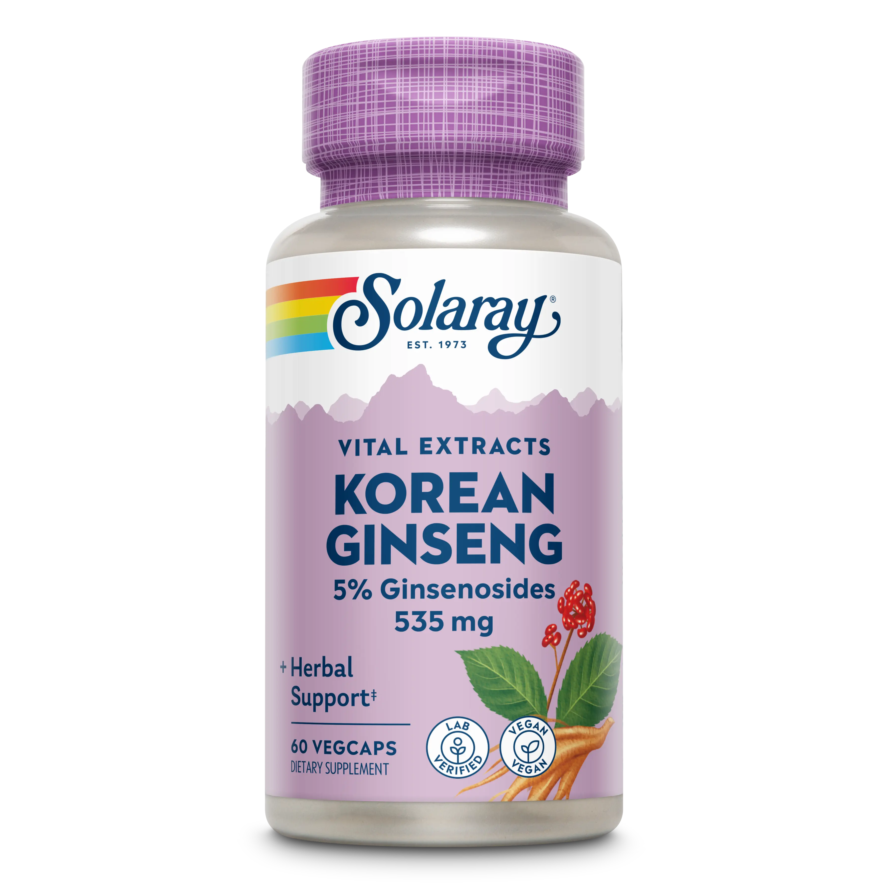 Korean Ginseng Root Extract 535mg
