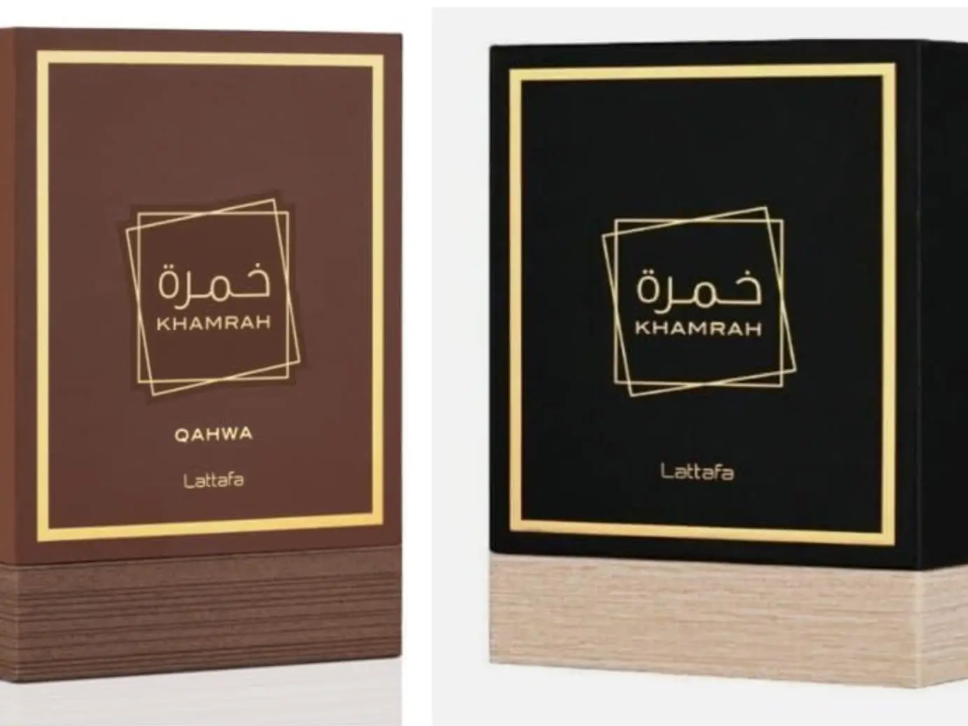 Lattafa Khamrah and Khamrah Qahwa Combo 100ML 3.4 Fl Oz Eau de Parfum