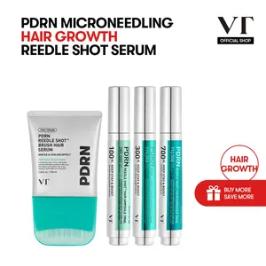 [VT Official] PDRN Reedle Shot Hair Ampoule | Hair Growth Hair loss treatment, Hair Loss Prevention, Scalp Health, OG Liquid Microneedling Reedle Shot, Enhanced Absorption Hair Serum Shot, PDRN & Caffein & Biotin & Rosemary Extract, Anti-aging Scalp No Ri