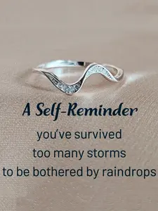 Minimalist Wave Design Ring, Fashion Accessories for Women & Girls Stackable Engagement Ring, Trendy All-match & Exquisite Jewelry for Birthday Gift