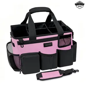 Wearable Cleaning Caddy Bag,Cleaning Supply Tote for Cleaning Supplies, Cleaning Organizer with Adjustable Shoulder and Waist Straps for Cleaners & Housekeepers