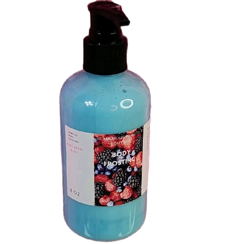 Very Berry Bliss Body Lotion with Shea Butter Blend - 8 oz All-Natural Gentle Lightweight Daily Body Moisturizer for Sensitive Skin. Lock in Moisture & Restore Dry Skin, Scented (SPF 20), Hydrating, Skin Repair