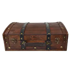 14" x 11" x 5" antique wood box