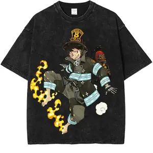 Fire Anime Character T-Shirt