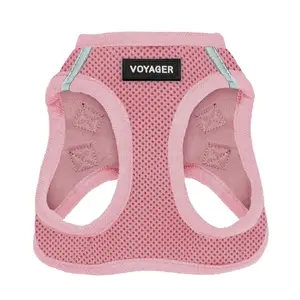 Voyager Step-In Air Dog Harness No Pull - Breathable All Weather Mesh, Lightweight Adjustable Vest for Small Medium Dogs - Reflective, Triple Security, Easy Step-In Design by Best Pet Supplies