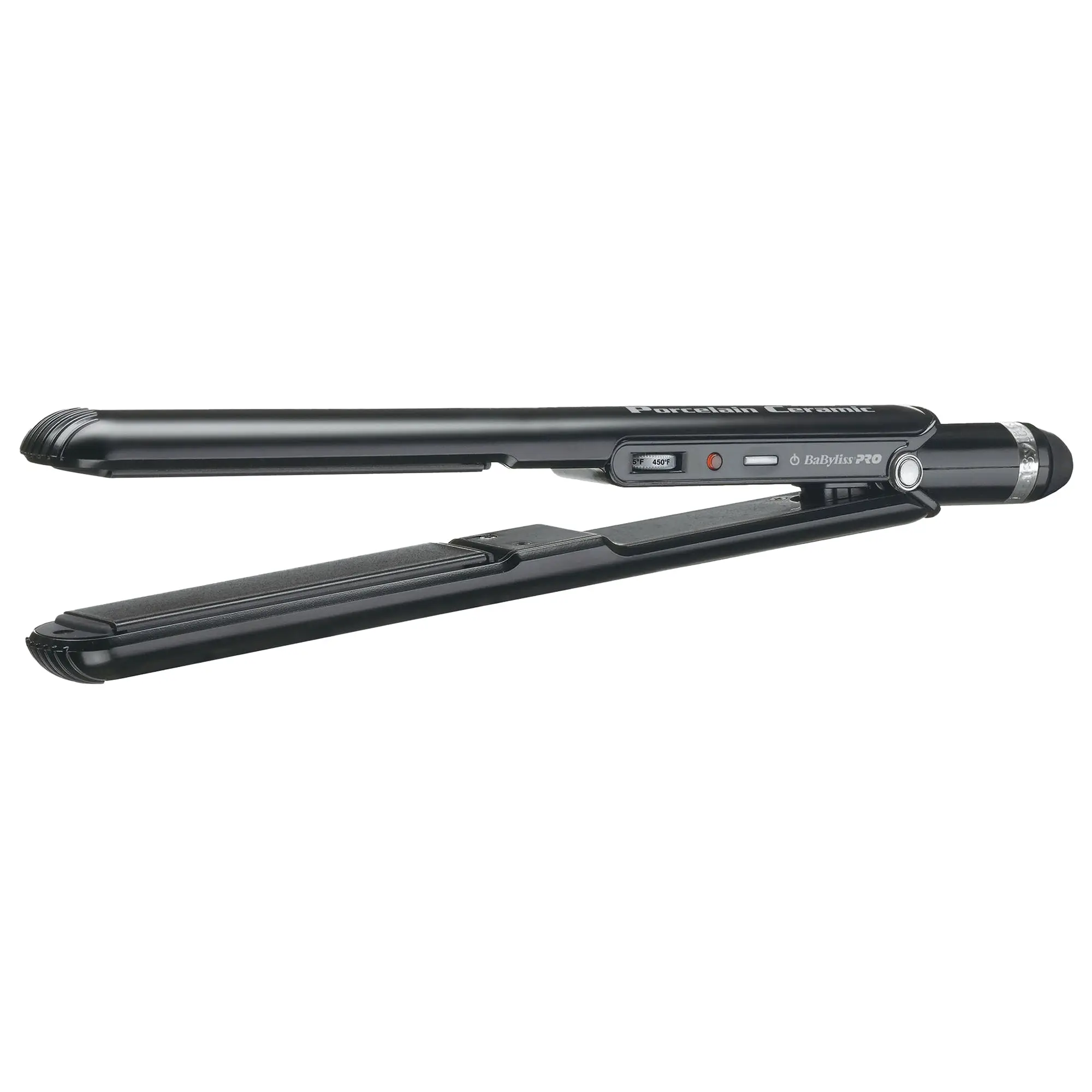 BabylissPRO Porcelain Ceramic 1" Flat Iron BP9557UC - Hair Straightener & Curler with Ceramic Plates for Shine & Damage Protection