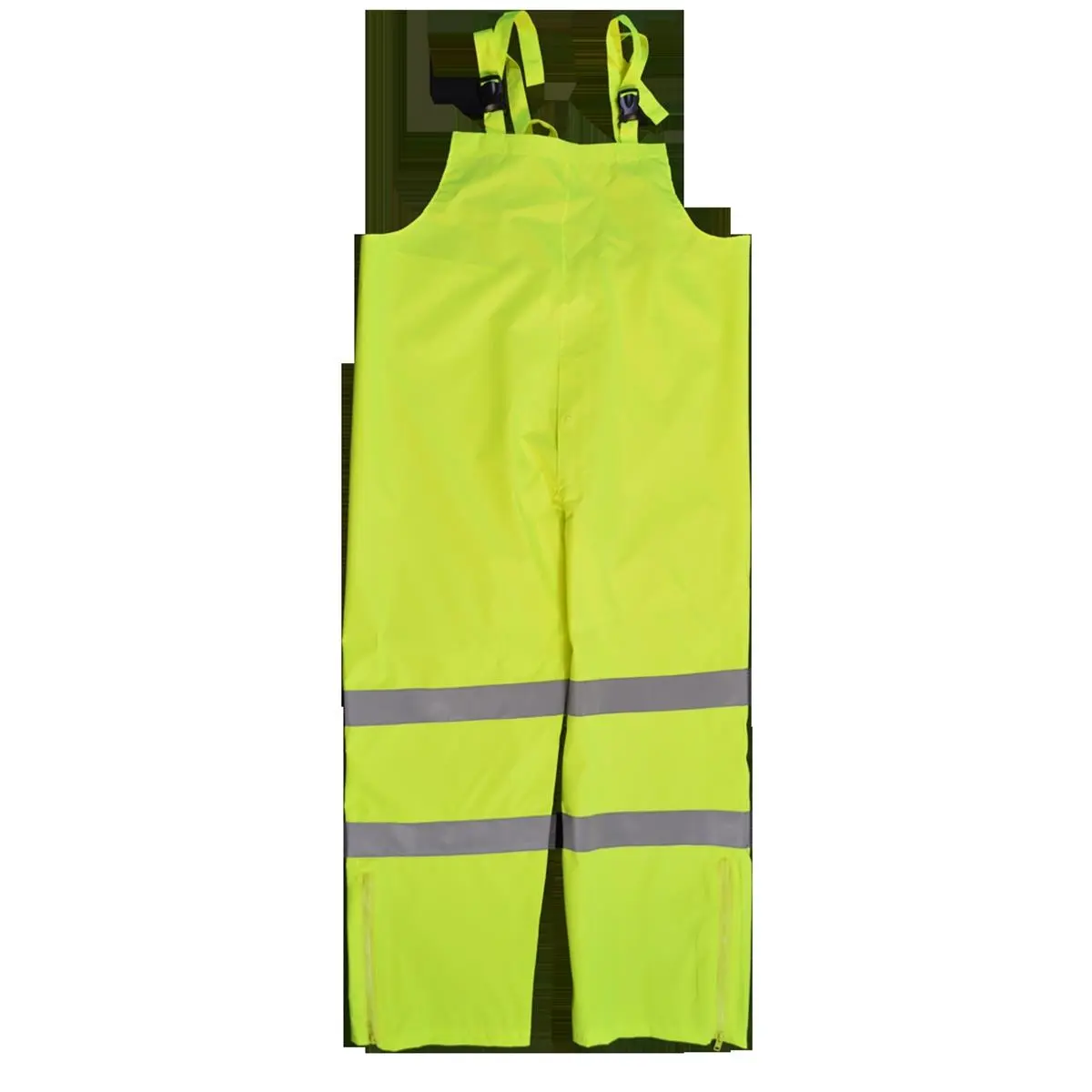 212 MAIN Petra Roc Unisex ANSI Class E Rain Suit Bib Rain Pants - Lime Poly Oxford, Waterproof, 5X, Rainproof