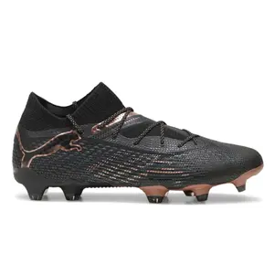 PUMA Mens Future 7 Ultimate Soccer Cleats Cleated, Firm Ground - Black
