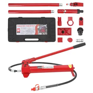 【GARVEE】10 tons Porta Power Kit - Heavy-Duty Construction, Durable Storage Solution,Secure Transport Case, Hydraulic Power Excellence, Ideal for Auto Repair, and Farm Use