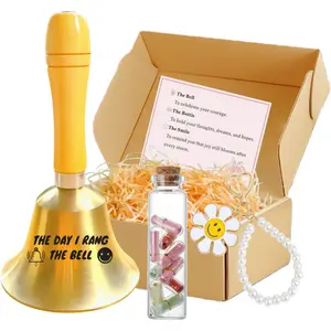 Cancer Survivor Gift Set for Women — End of Chemotherapy Gifts, Cancer Survivor Recovery Milestone Celebration Gifts, “I Rang the Bell” — End of Chemotherapy, Last Day of Chemotherapy Treatment Gifts