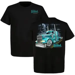 Stay Loaded Custom State Hot Rod KW Tee – Personalized State Bold Kenworth Semi Truck Graphic Shirt for Trucker Lifestyle, State Custom Trucker Fans & Custom Big Rig Lovers Graphic T-Shirt For Men Perfect Gift For Trucking Enthusiasts, Top Menswear