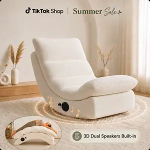 [300lbs Capacity] Leisure Rocking Yoga Chair, Ergonomic Recliner, Soft and Skin-Friendly, Good Rebound Effect,Boneless Yoga Chair, Space-Saving. Easy to Move, for Relaxation, Exercise and Stretching Gift for Bedroom, Living Room, Dorm, Home Gym